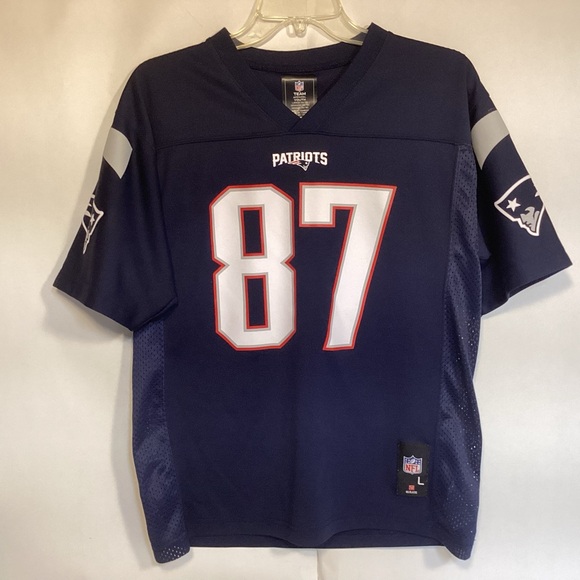 New England Patriots Rob Gronkowski Jersey NFL Youth boys size Large - Picture 3 of 12
